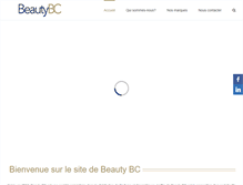 Tablet Screenshot of beautybc.com